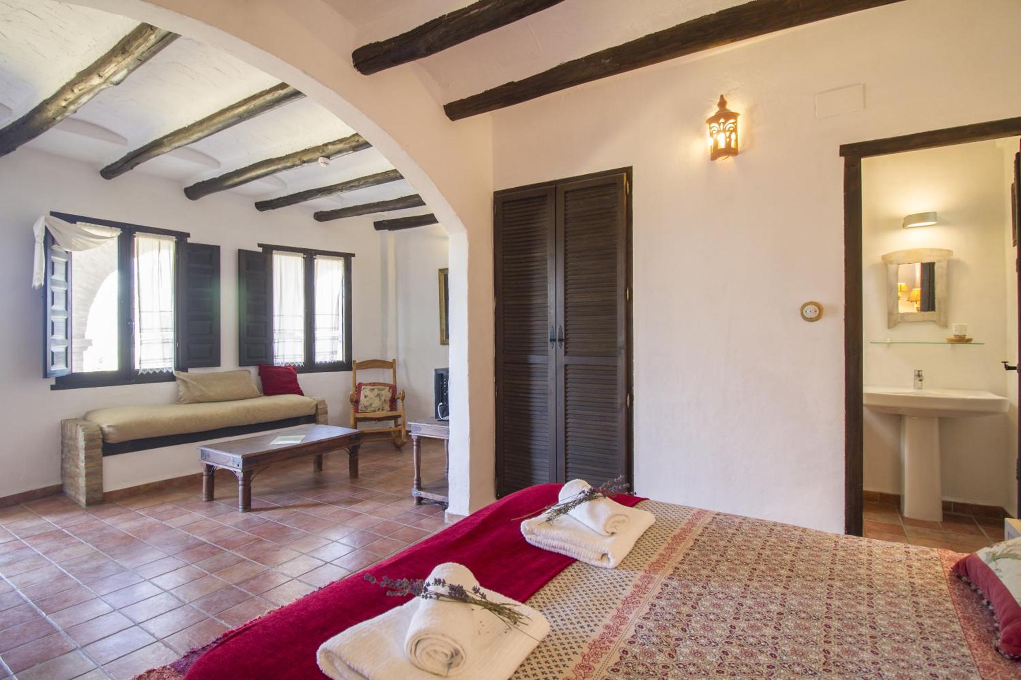Hotel Rural Alqueria De Los Lentos Nigüelas Rum bild